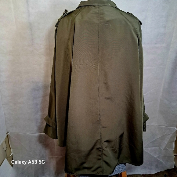 Vt Luxe Green Cape/Raincoat Women's One Size - Picture 4 of 7